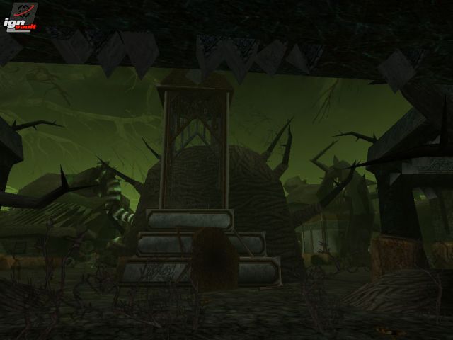 Twisted elven architecture